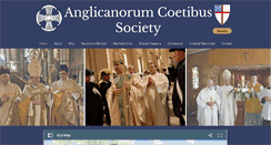 Desktop Screenshot of anglicanuse.org